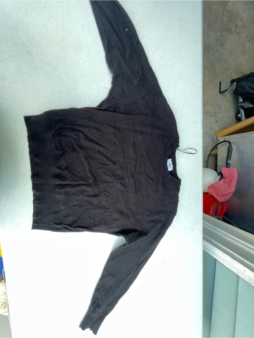 Woman's Black top - Classic Everyday Knit